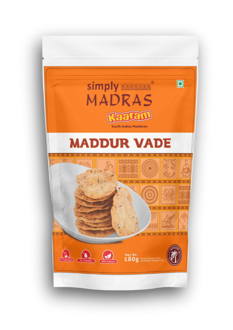 Maddur Vade Snacks Simply Madras Kaaram