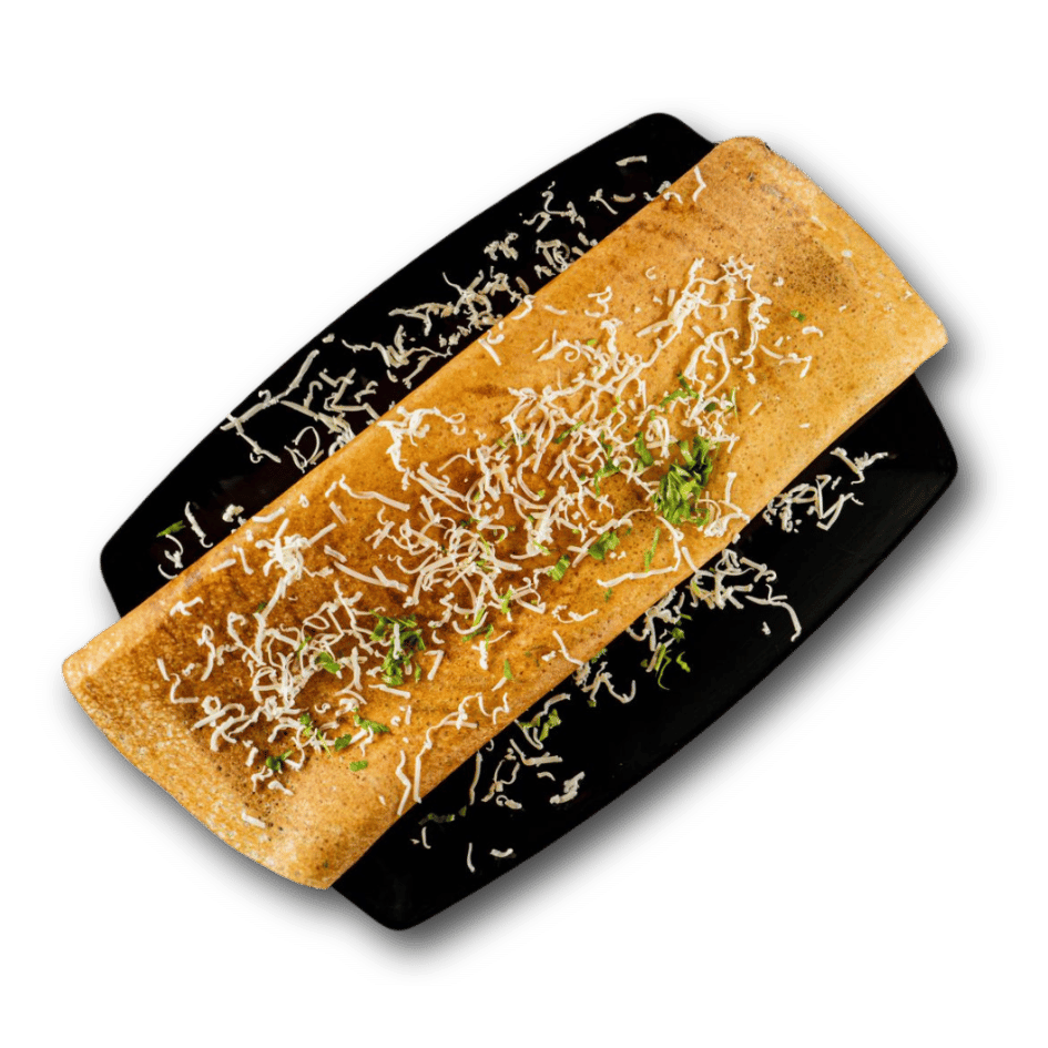 SIMPLY MADRAS SOUTH INDIAN CHEESE DOSA
