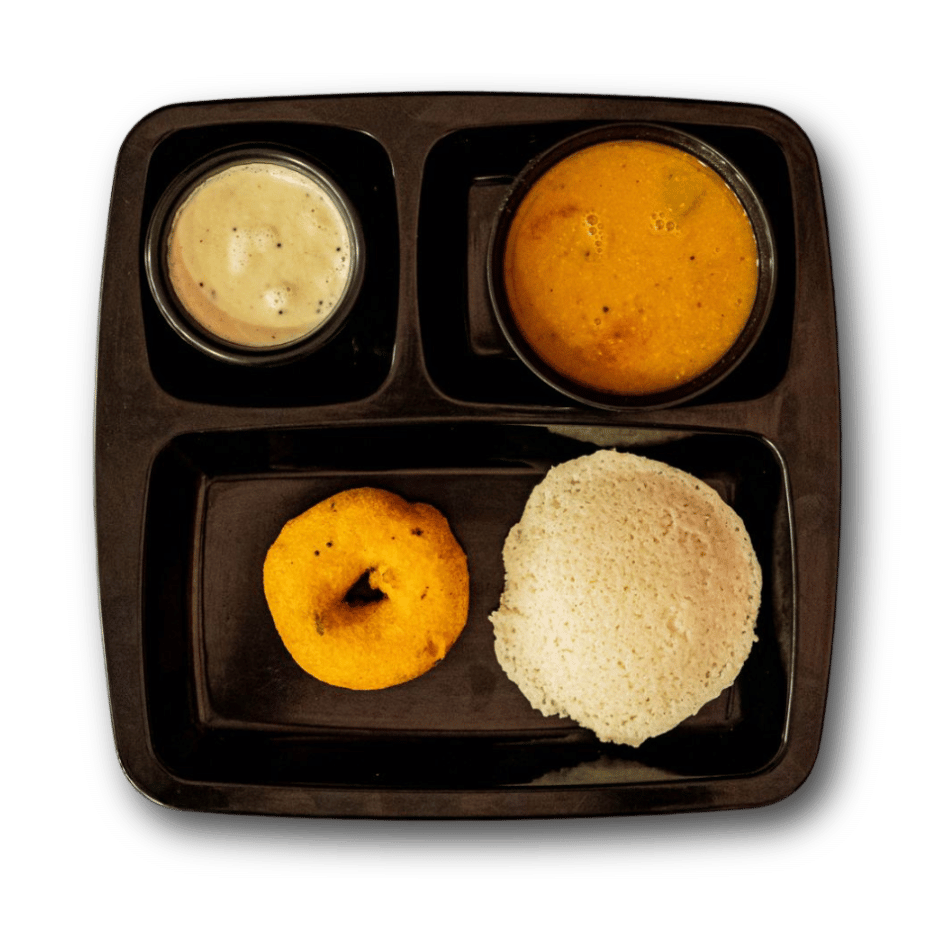 SIMPLY MADRAS SOUTH INDIAN IDLI SAMBHAR VADA